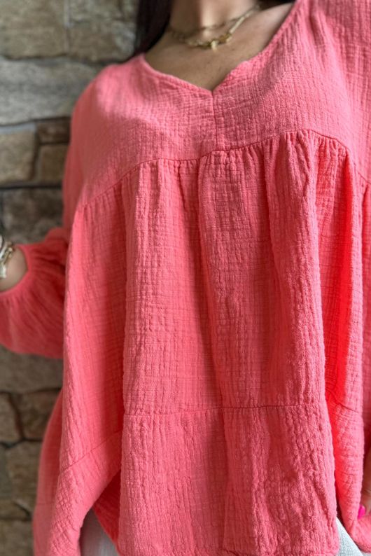 Suri Cushion Cotton Artist Smock Watermelon 